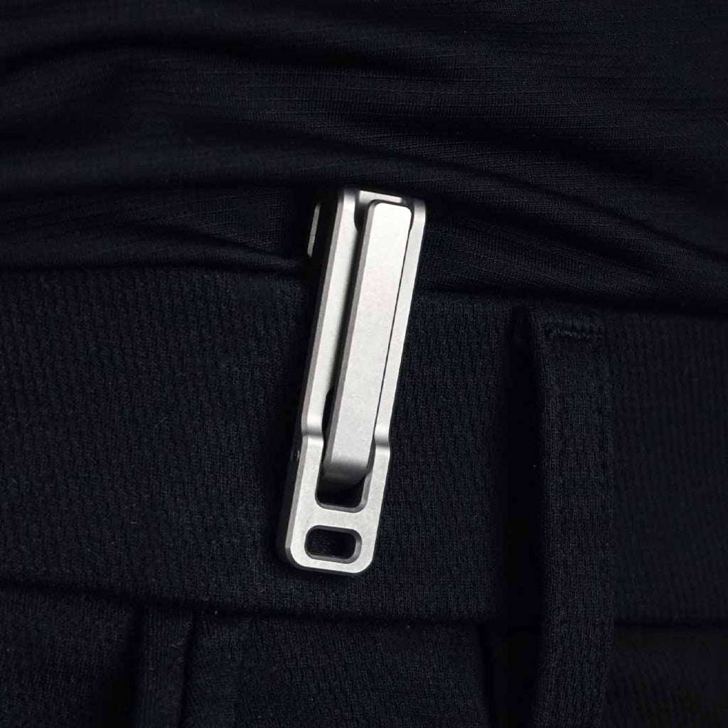 Titanium Clamp Keychain With 5x Lever Force